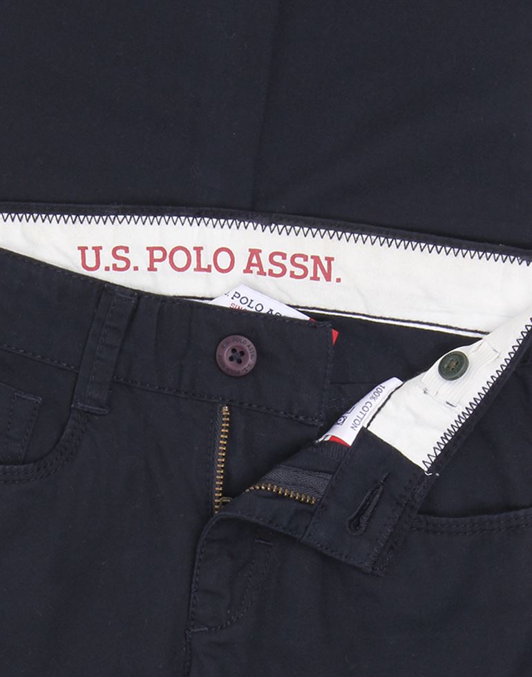 U.S. Polo Assn. Boys Dark Blue Trouser